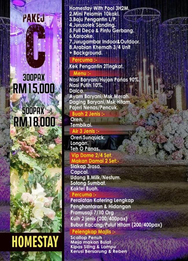 Bungalow Party House Vila Johor Bahru